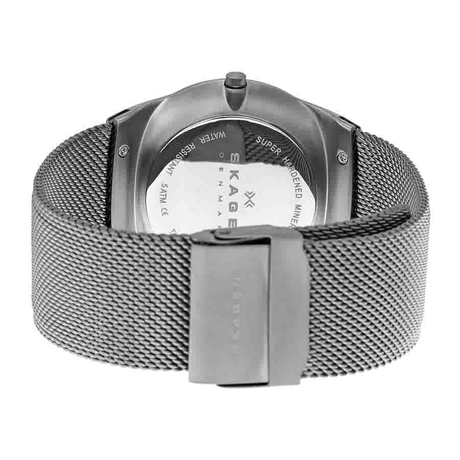 Skagen Melbye Grey Dial Grey Mesh Men’s Watch SKW6007