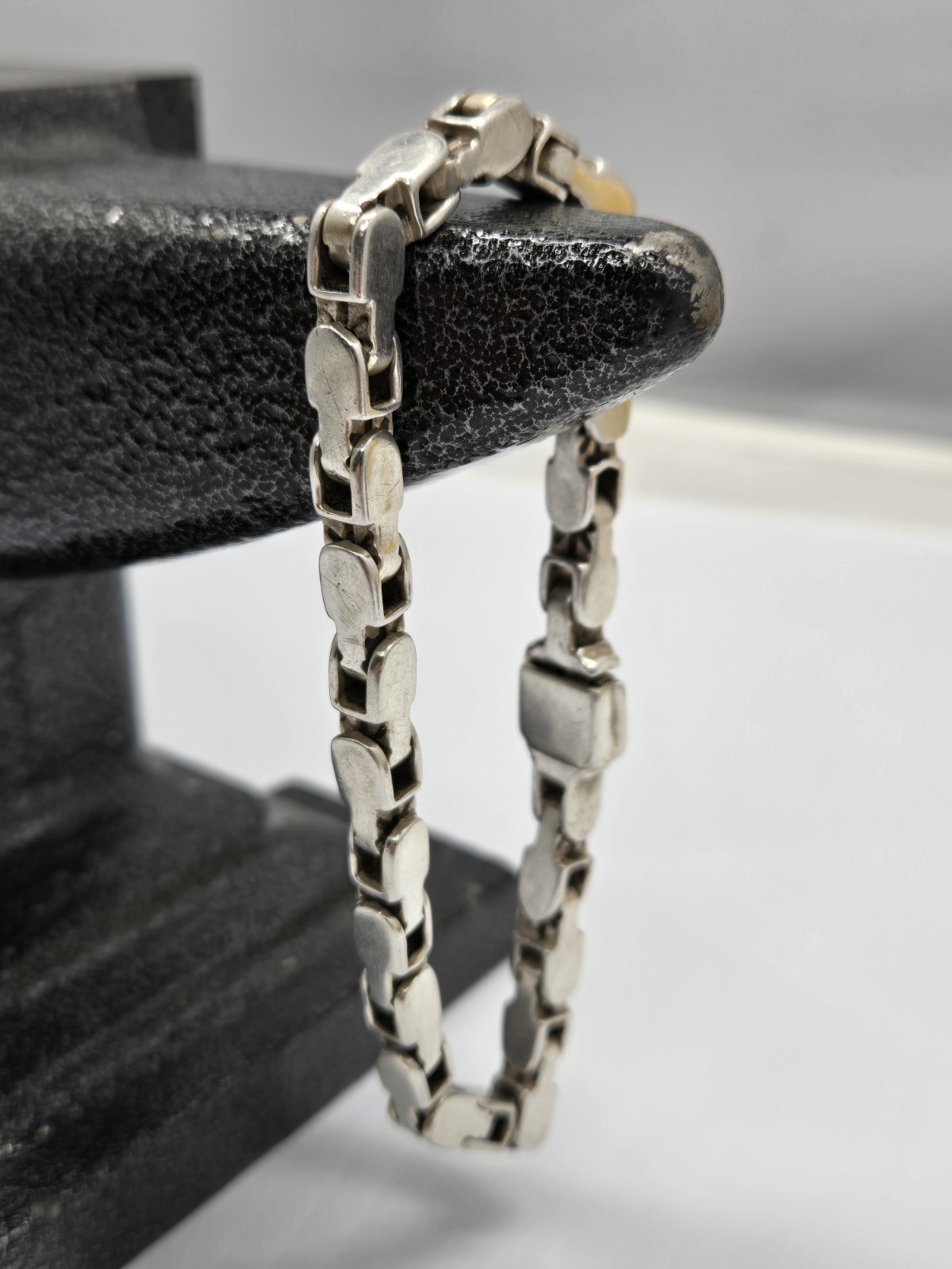 Sterling Silver Mens Heavy Link Bracelet | .925 | 9″ | 44.6 Grams | 5.7mm