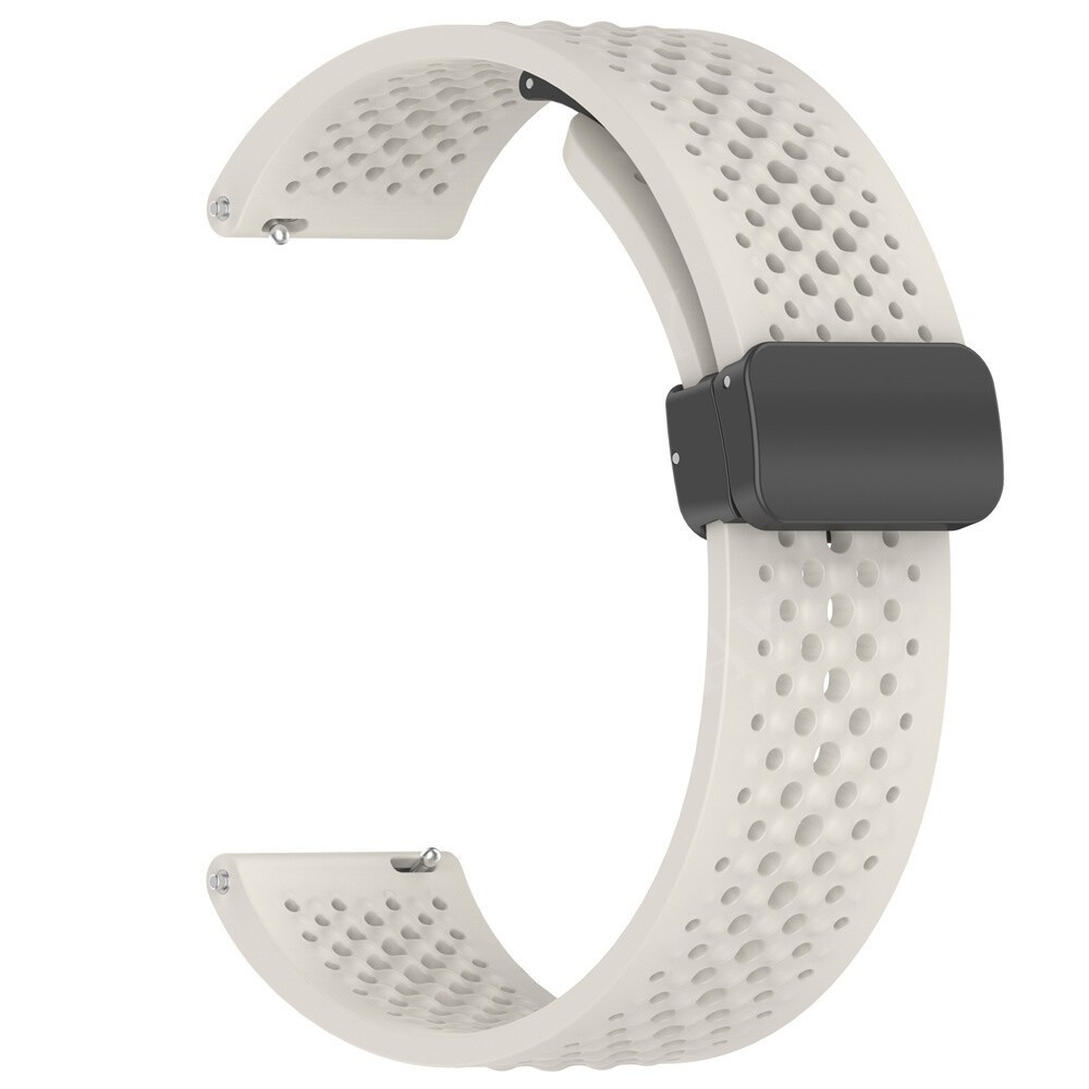 22mm Magnetic Silicone Strap Watch Band For Amazfit Bip 6/5 GTR 4/3/2/GTR 47mm