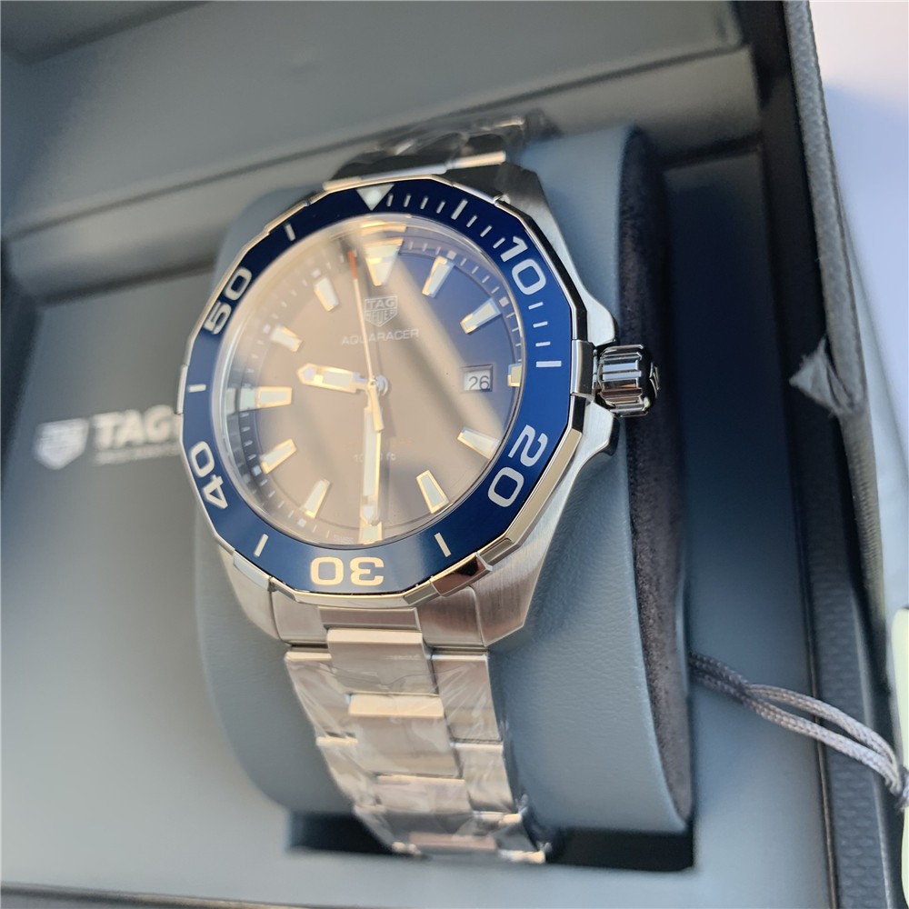 TagHeuer Aquaracer 43mm Men’s Watch Quartz WAY101C.BA0746 BLUE 300m IN BOX