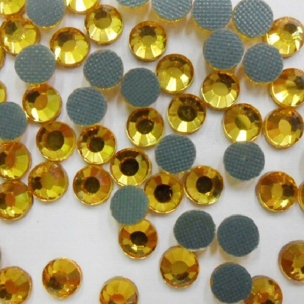 1440pcs Hot-Fix Iron-On Flat-Back Beads Rhinestones Multi Color & Size Selection