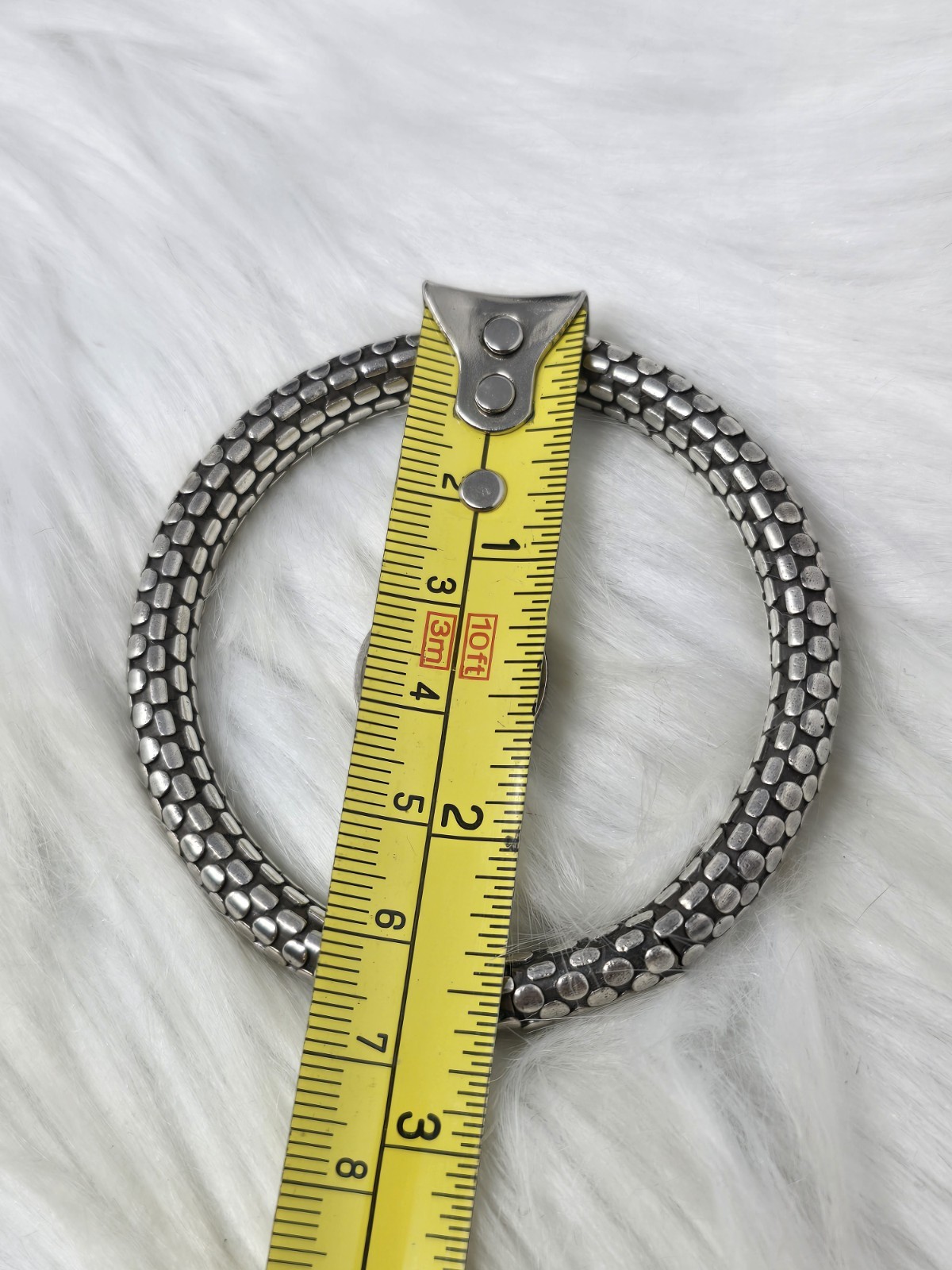 John Hardy Dot 925 Sterling Bracelet 6.5″ Size M