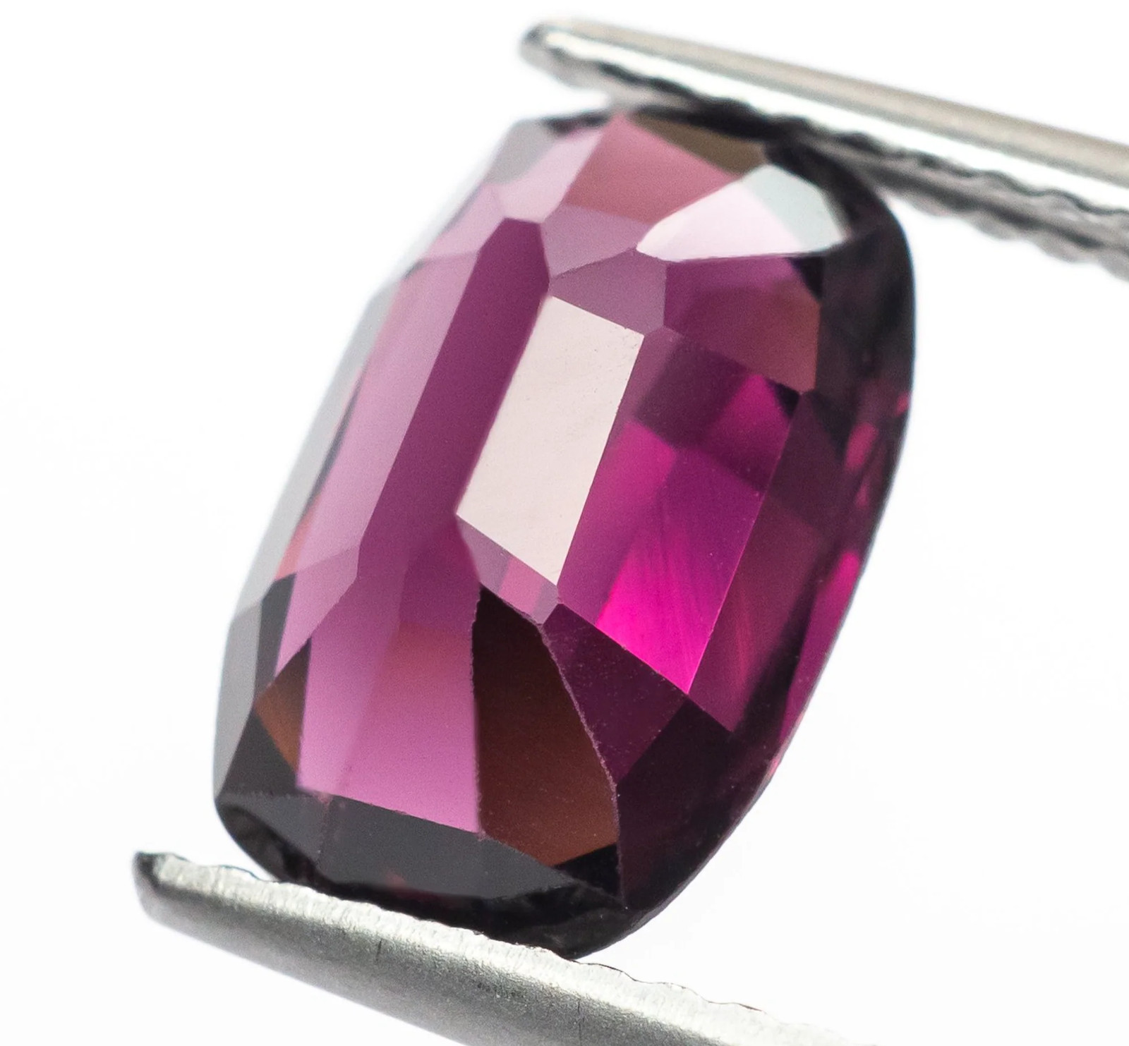 2.96 ct Natural Unheated Purple Spinel Cushion Cut | ALGT Certified | Sri Lanka