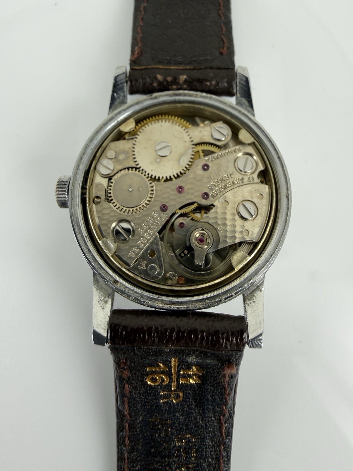 1970’s Mickey Mouse Watch by Bradley Swiss 17 jewel movement 33mm case Running