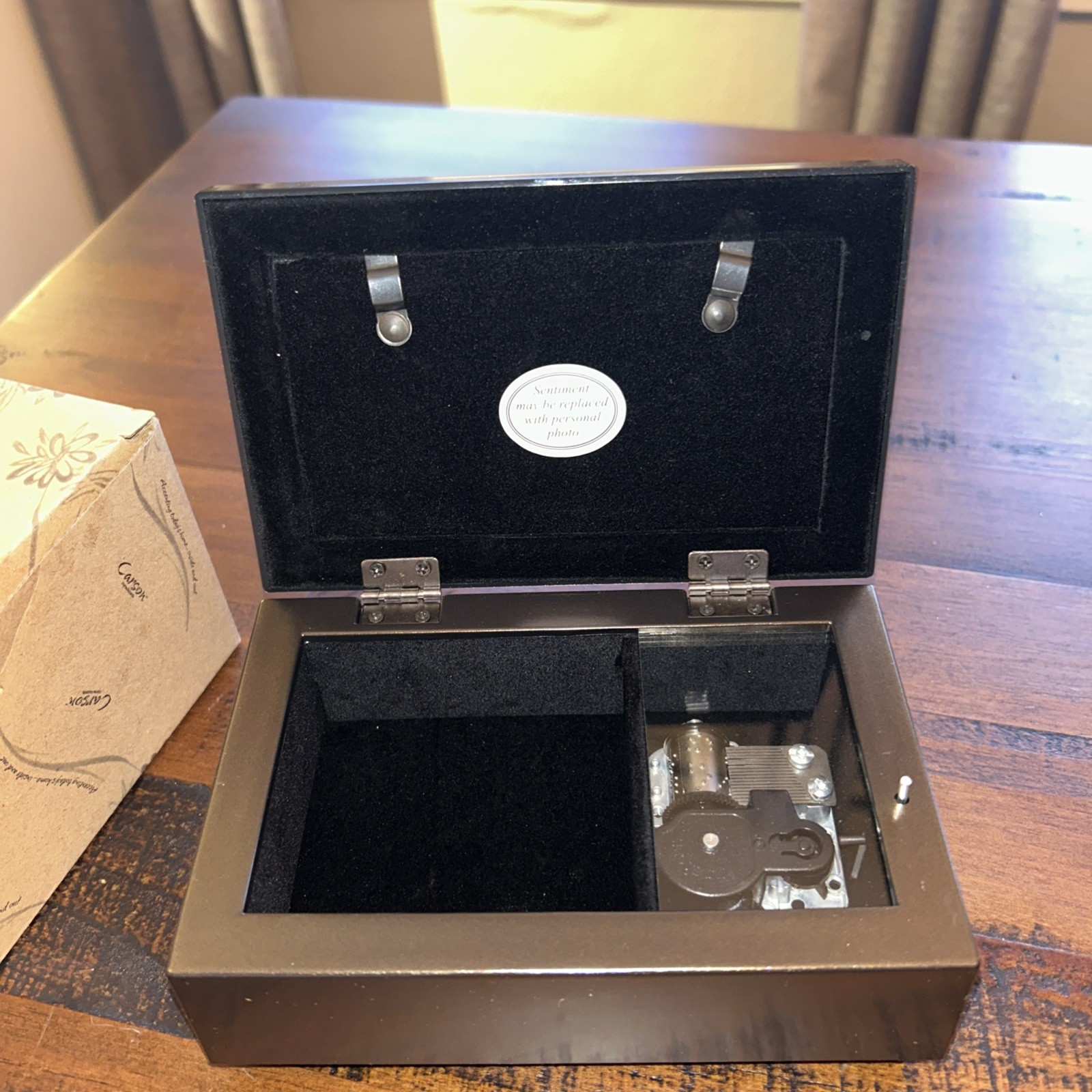 Carson Daughter 6” Music box NIB 97098