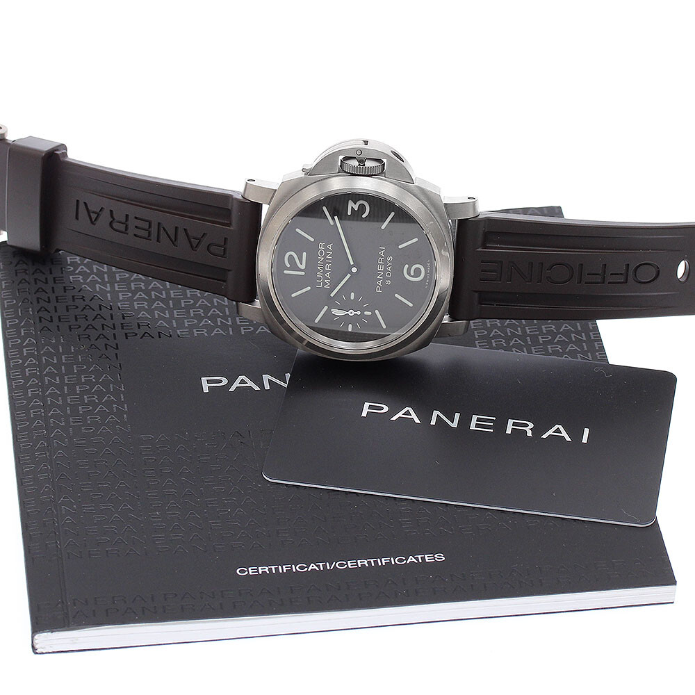 PANERAI Luminor Marina 8 Days Titanio PAM00564 Hand Winding Men’s Watch_886915