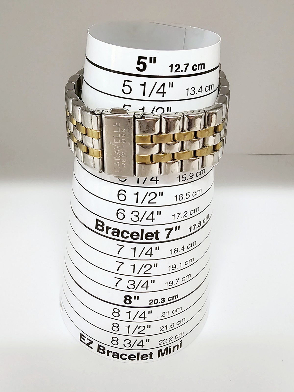 Caravelle By Bulova Tank Watch 45A123 Two Toned 32mm To Crown 40mm From Top.