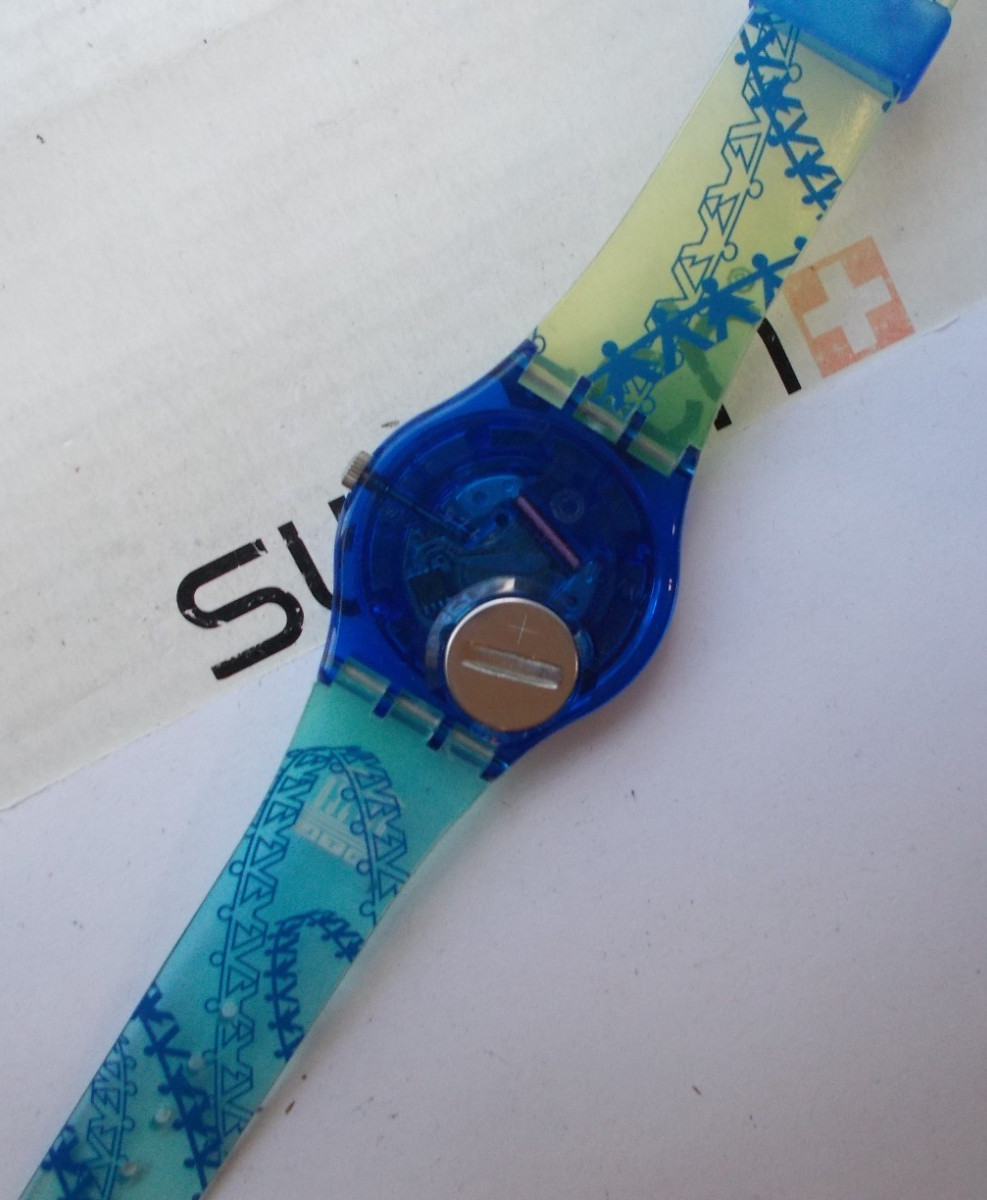 SWATCH SPECIAL ” RUND UM DIE UHR ” ’95 PRISTINE VINTAGE WOW RARE L@@K