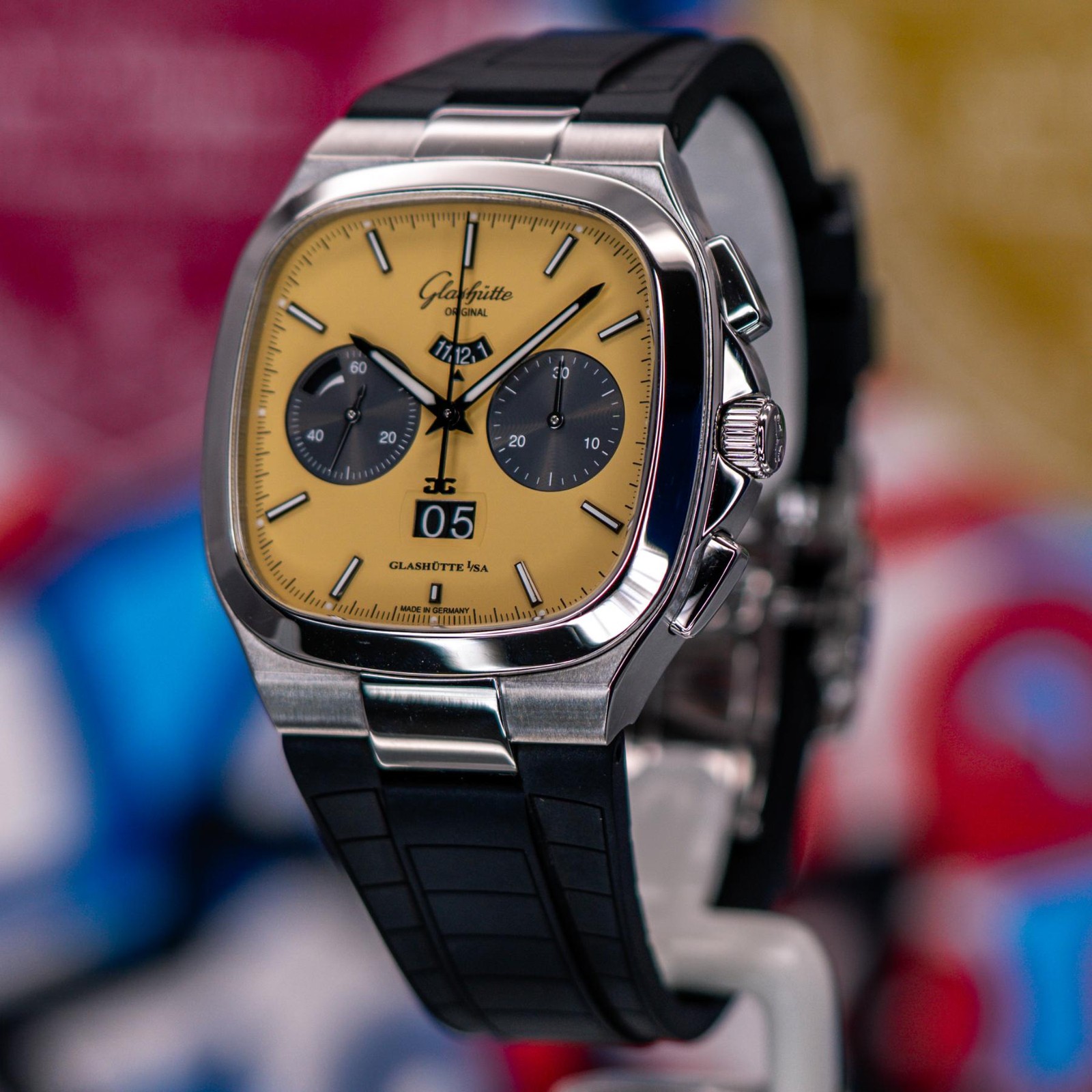 Glashütte Original Seventies Panorama Chronograph Golden Bay 13702140263