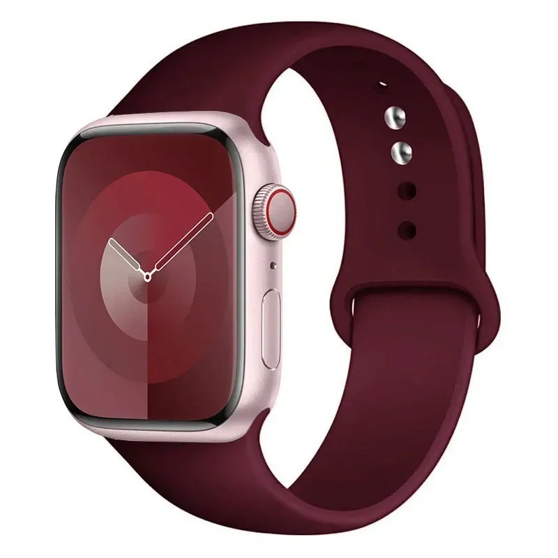 For Apple Watch Silicone Band Strap Series SE 1 2 3 4 5 6 7 Sports 38/40/42/44mm