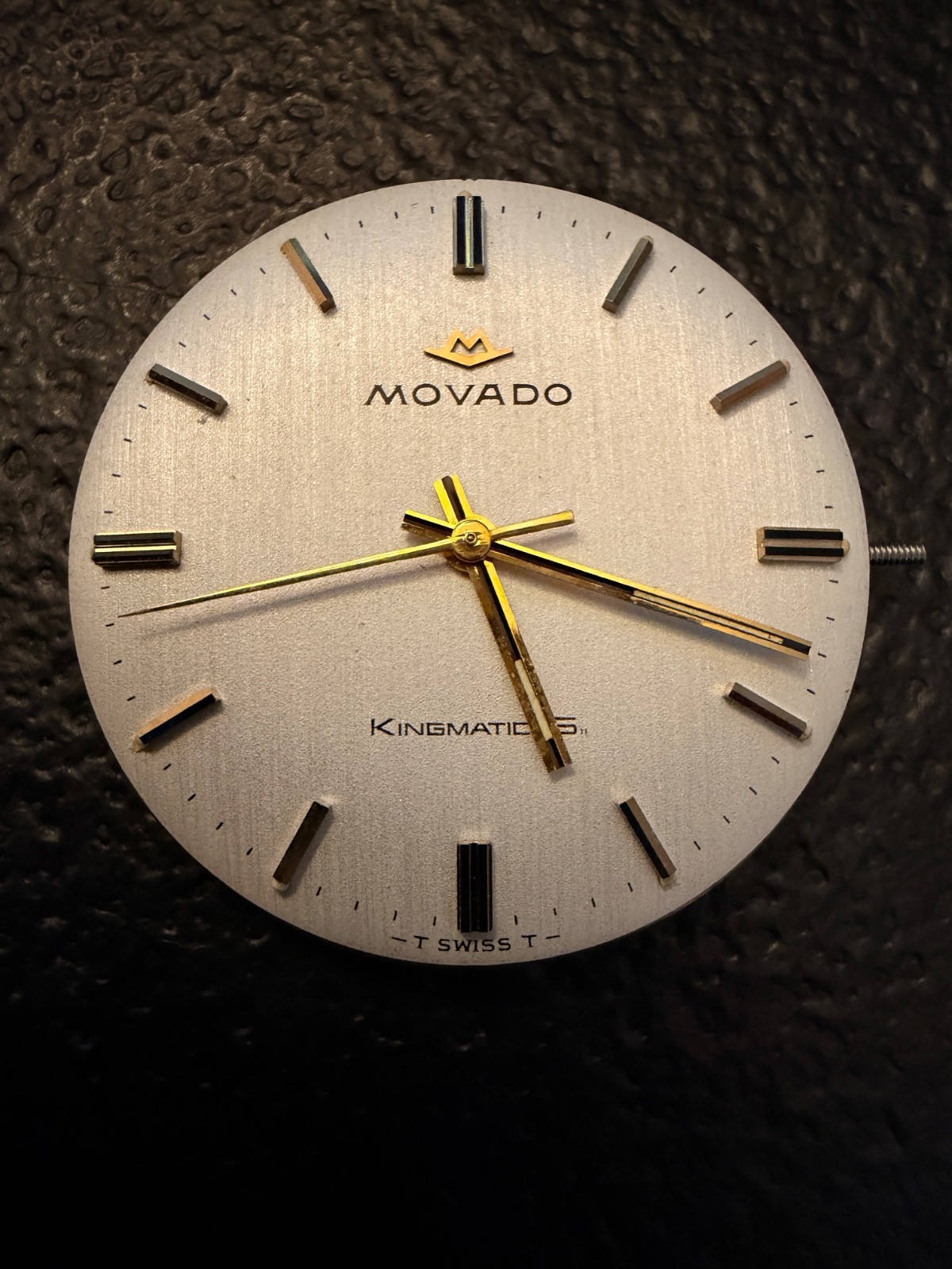 MOVADO Kingmatic S 380 Movement, Parts Dial Hands Crown Project