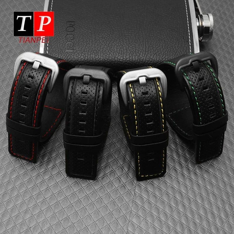 24mm Leather Watch Band Strap For Dietrich OTC-AO1 OT-3 Bracelet