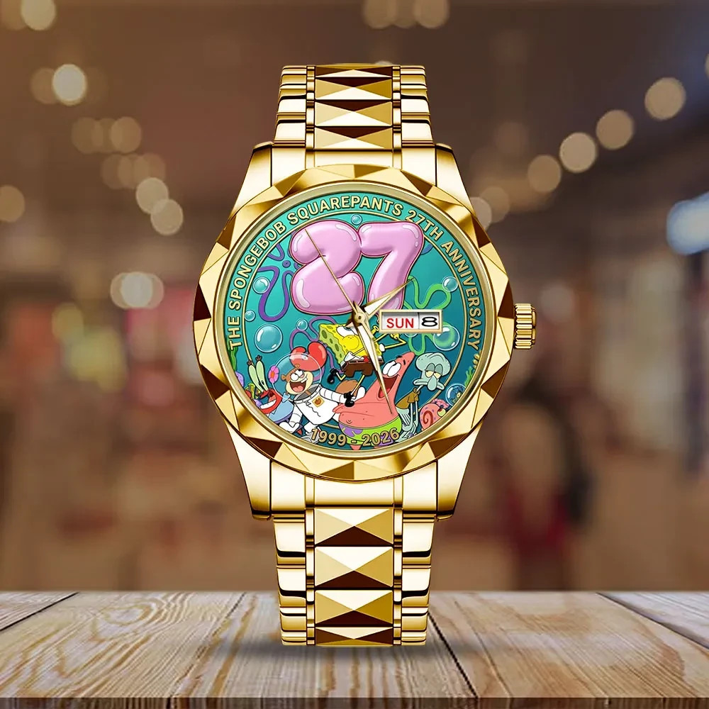 SpongeBob SquarePants Alloy Luxury Quartz Watch