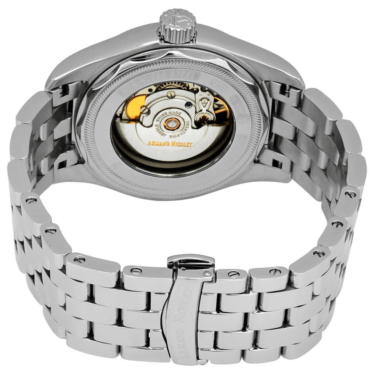 Armand Nicolet MH2 Automatic Black Dial Men’s Watch A640A-NR-MA2640A