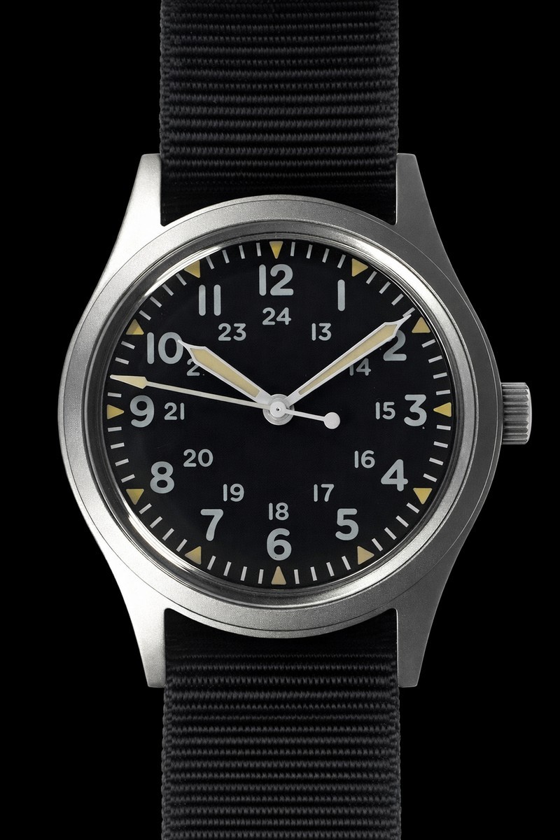 MWC GG-W-113 Military Watch Vietnam Field 38mm Mechanical Hand Wind