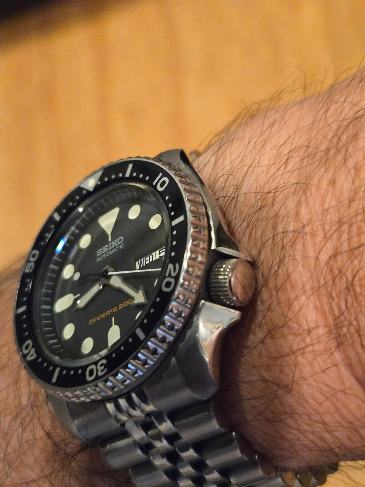 Seiko SKX007 Automatic 200m Diver’s Watch XLNT Condition