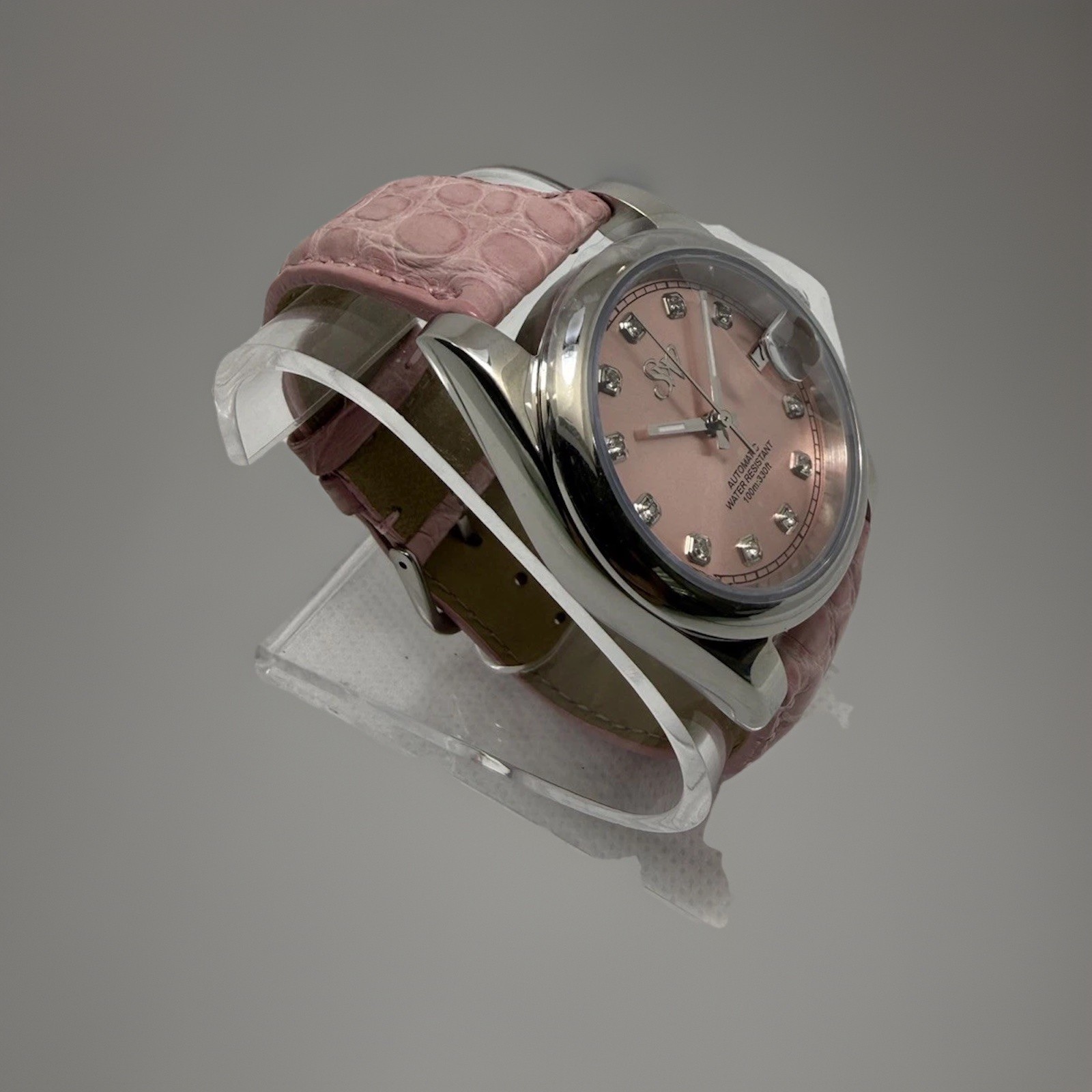 Santana Watch Work Shop Custom Made 36mm Stainless Steel Watch