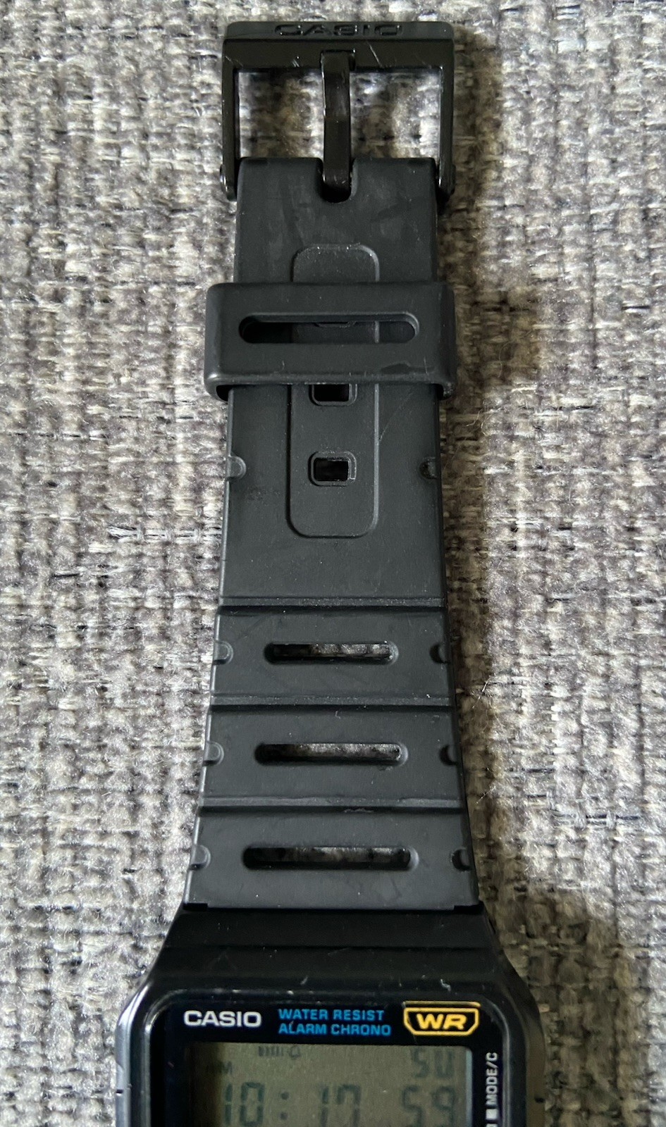 Casio CA-53W-1Z Calculator Watch Black Resin 8-Digit Dual Time Unisex