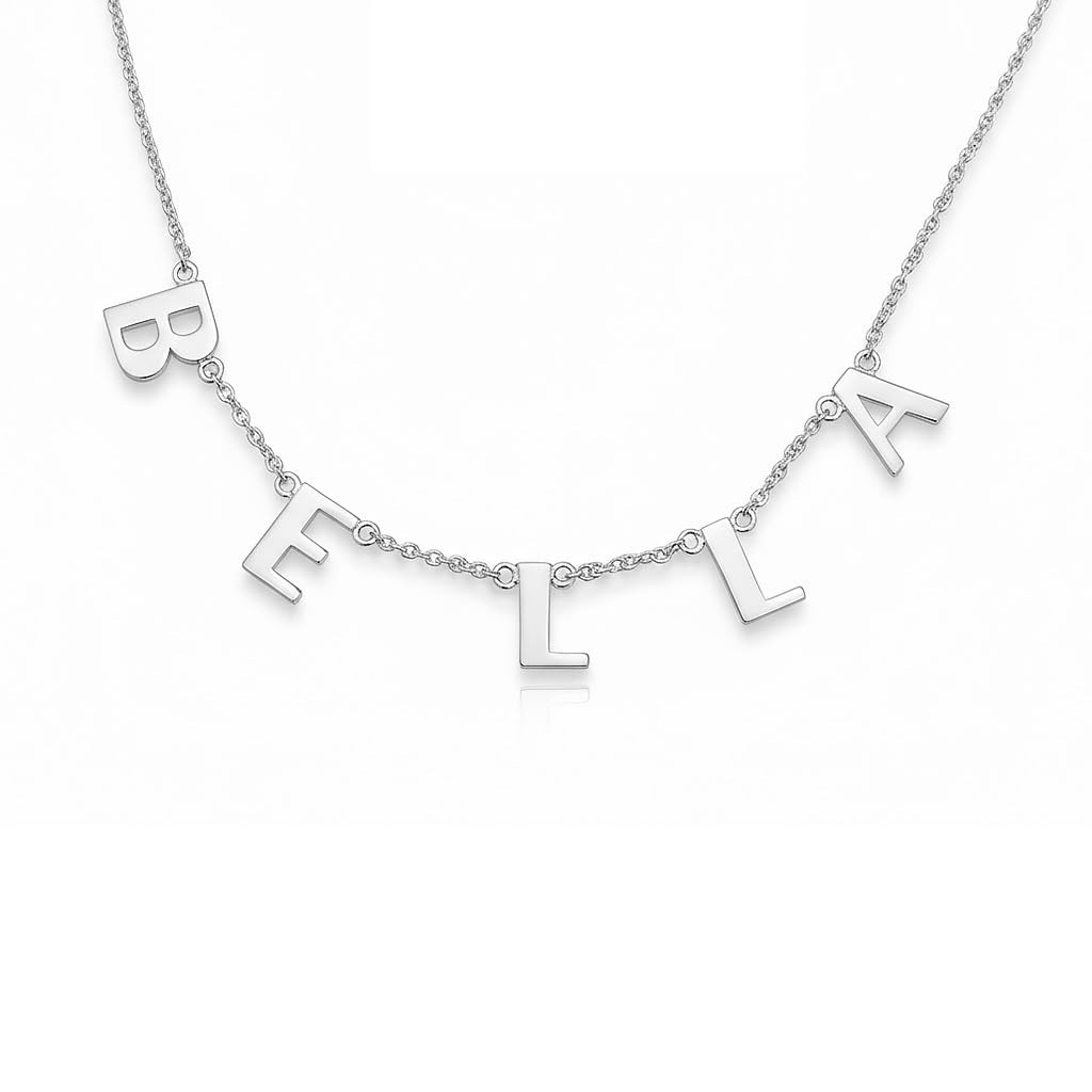 Personalized Name Mother’s Keepshake Gift, Letter Necklace for Women