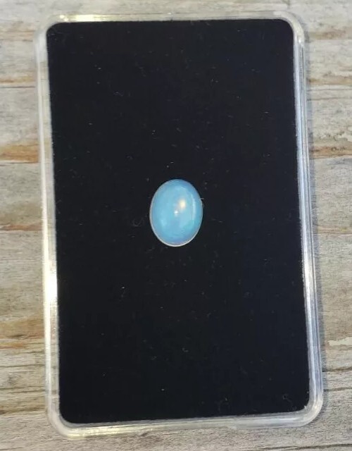 Ethiopian Crystal Nice Play-Of-Color 1.40Ct. Fire Opal Oval Cabachon Solitaire!