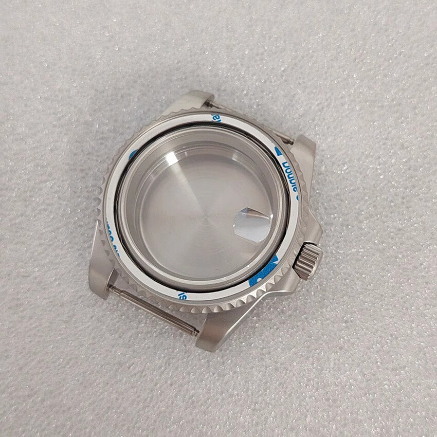 SUB Silver Brushed Case 40MM Stainless Steel Sapphire for NH35/NH36 Movement