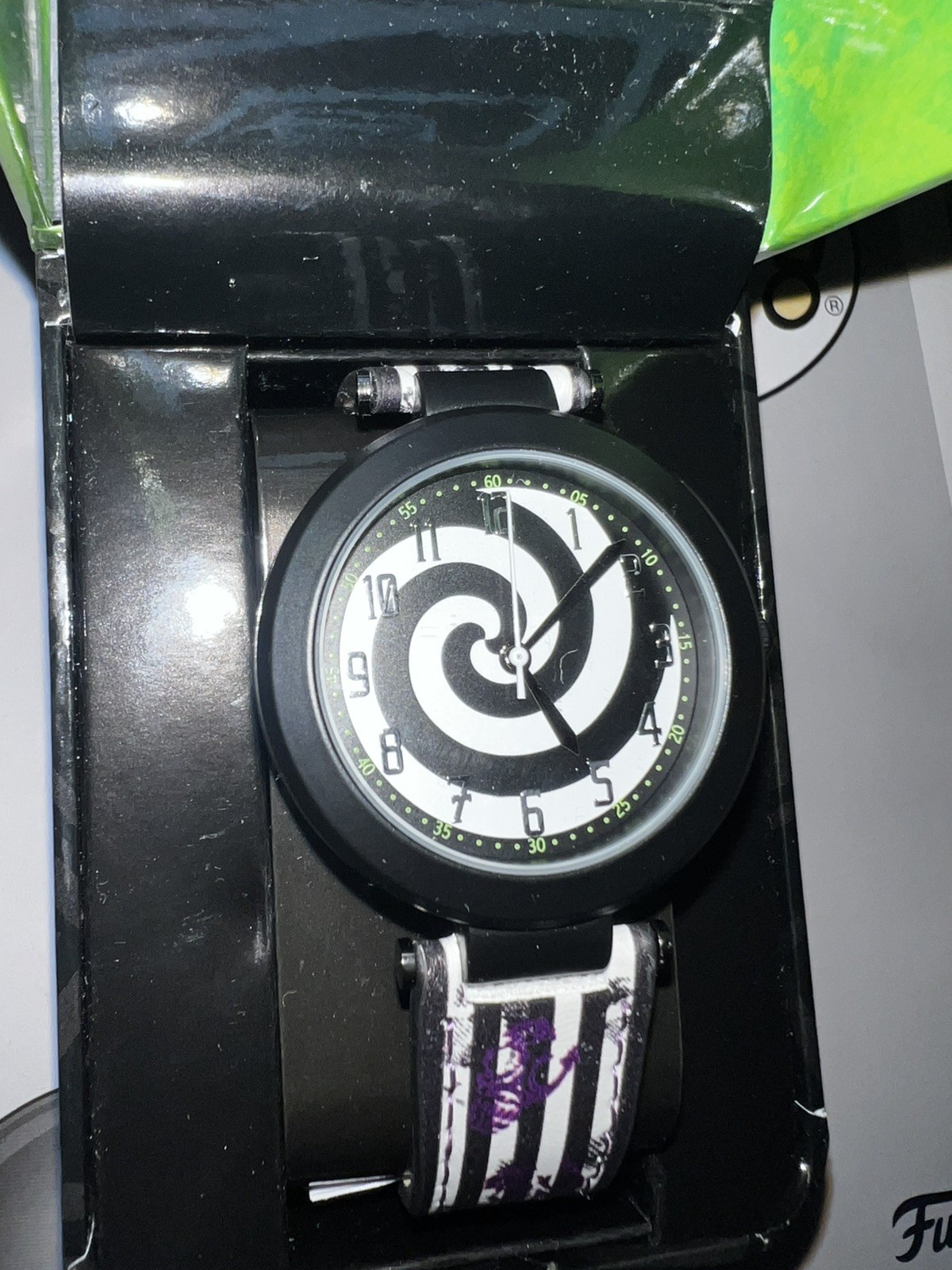 Beetlejuice Watch Accutime Watch Corp Spiral Warner Bros Movies