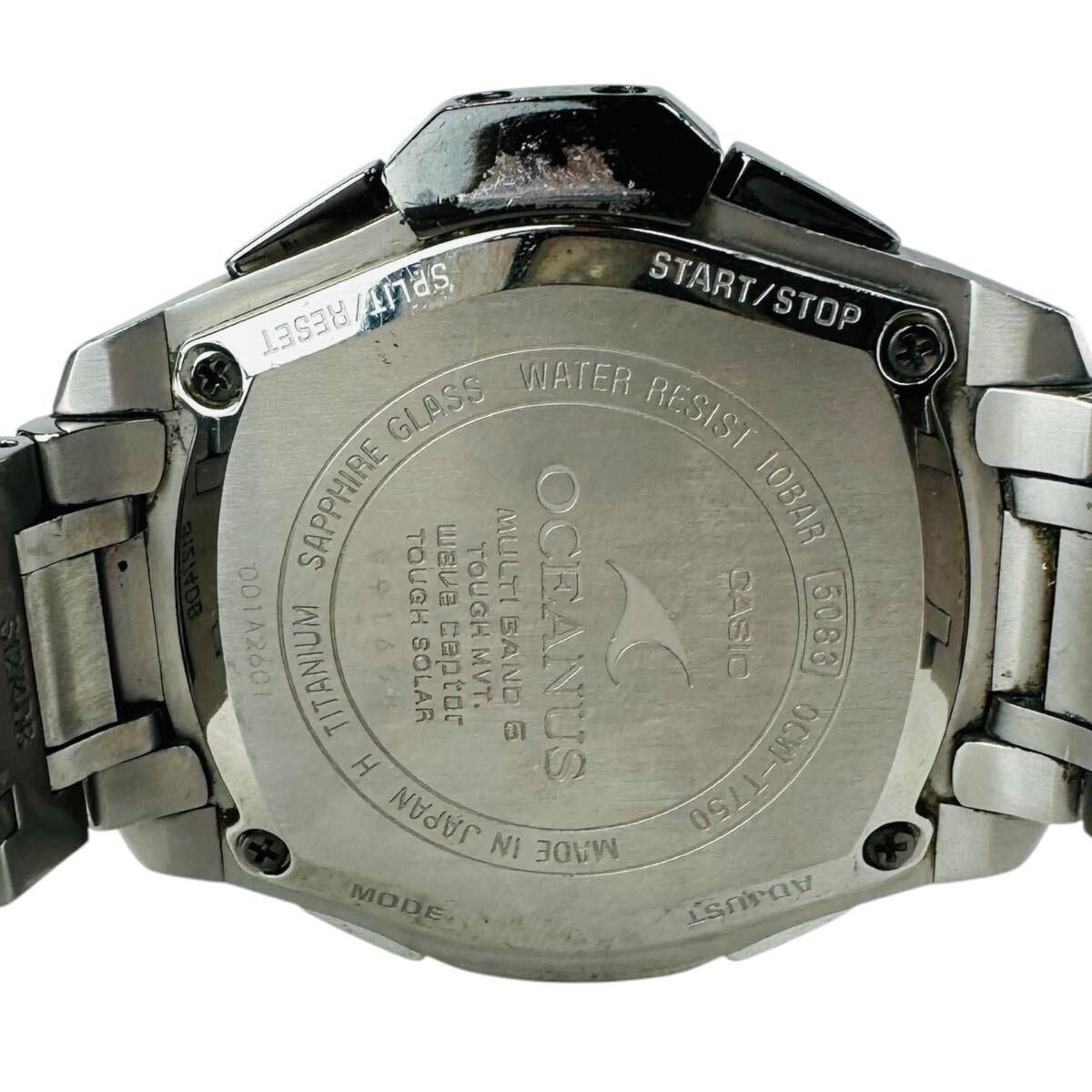 CASIO Oceanus OCW-T750 Titanium Tough Solar Radio Chronograph Multiband 6