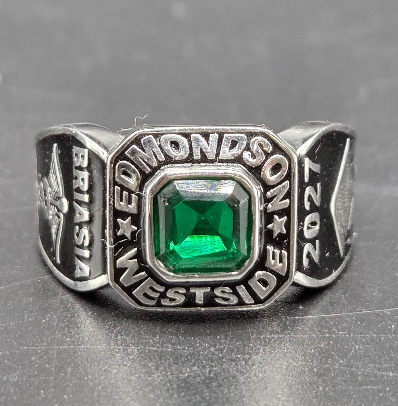 Women & Men High School Class Ring 2027 All Any New Year Custom Gift 925 Silver