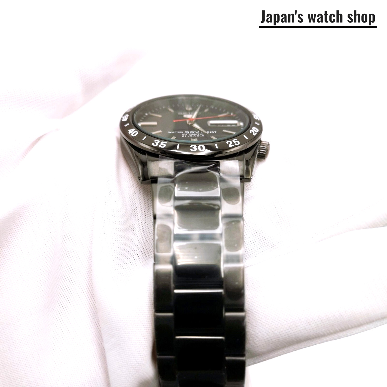 SEIKO SEIKO5 SNKE03K1 Black Automatic Men’s Watch New in Box