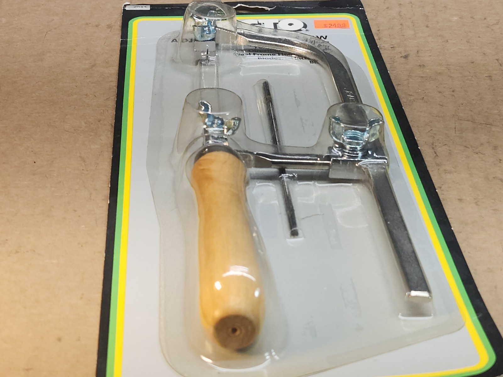 X-acto Adjustable Jeweler’s Saw #7043 Hunt Manufacturing NOS 1989 with 12 Blades