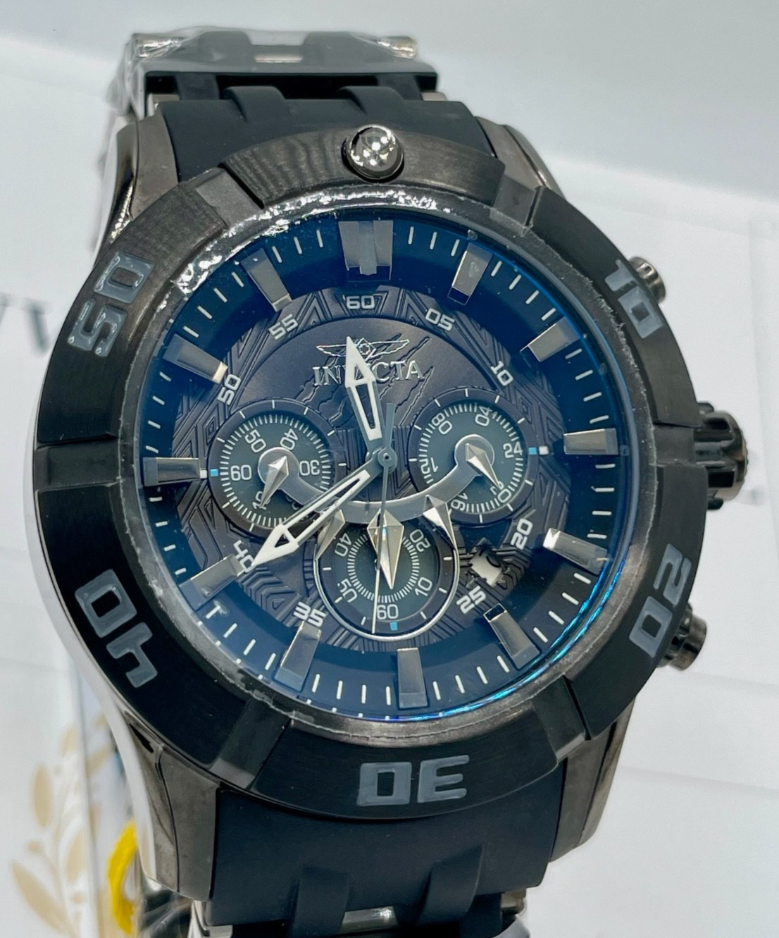 Invicta Marvel Black Panther Men’s Watch 50mm Blk/Gunmetal 26749 Limited to 3000