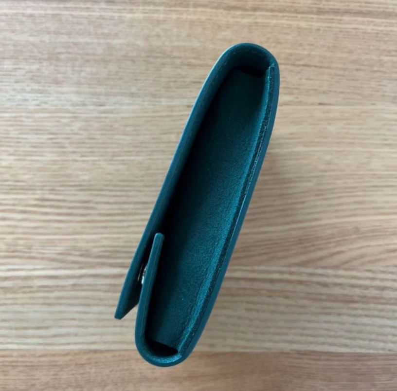 Rolex Green Leather Travel Pouch Case Authentic Service Center Watch Holder NIB