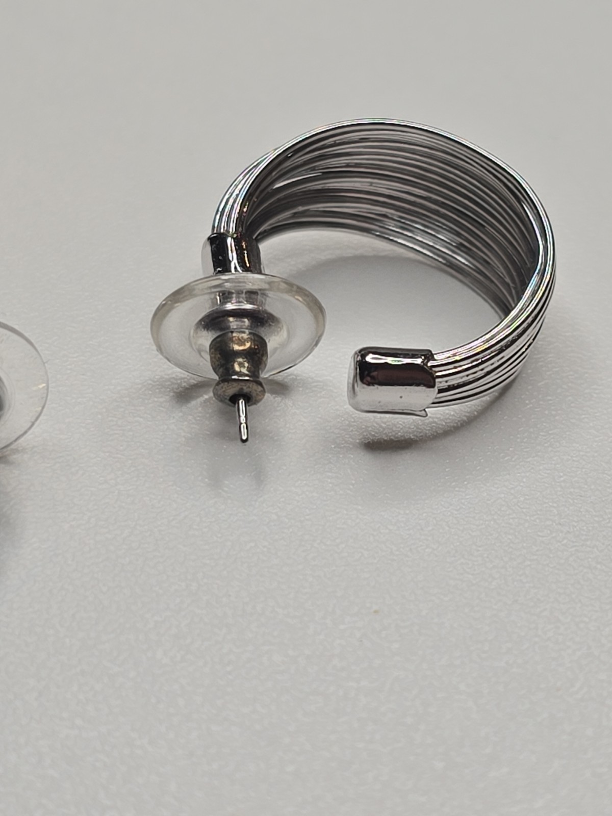Luv AJ Canyon Hoop Earrings, Stacked Wire Design Women’s Fashion Jewelery