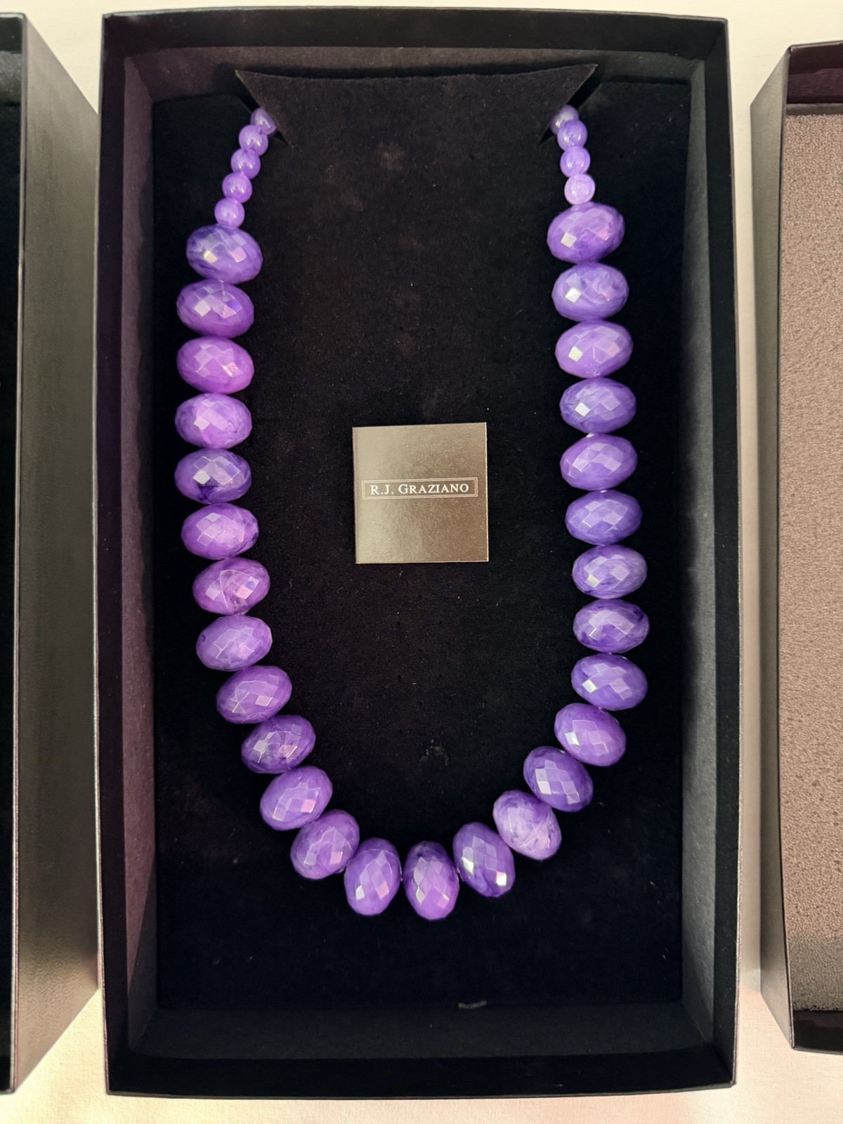 SEE PICS & DESCRIPTION! 2 R.J. Graziano Signature Necklaces Bought In July 2010