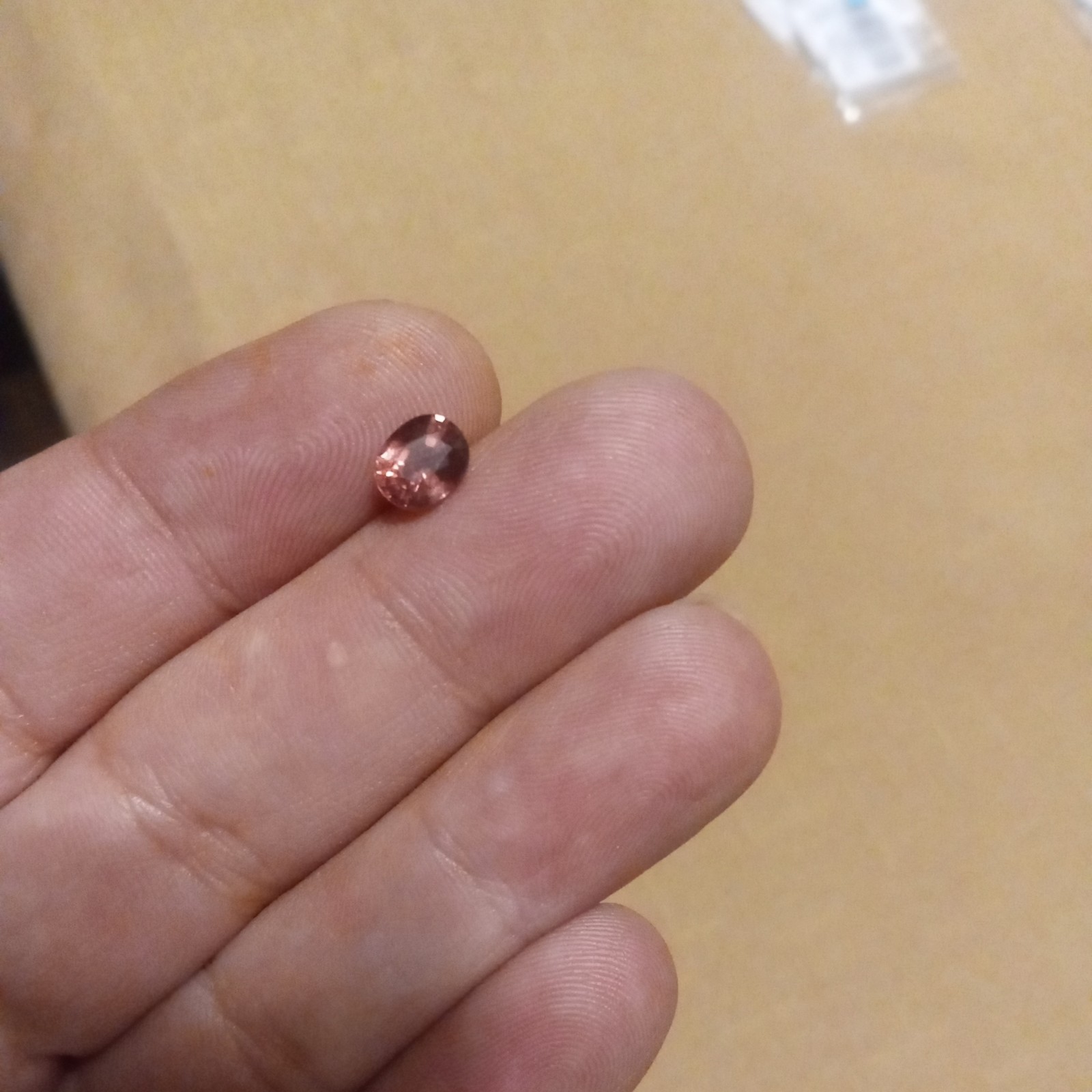 1.32 ct natural color change garnet cushion pinkish purple to reddish orange 😍