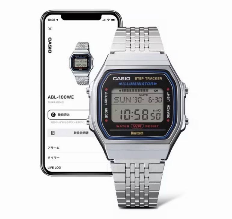 Casio Collection Standard ABL-100WE-1AJF Bluetooth Step Count Watch JDM model#