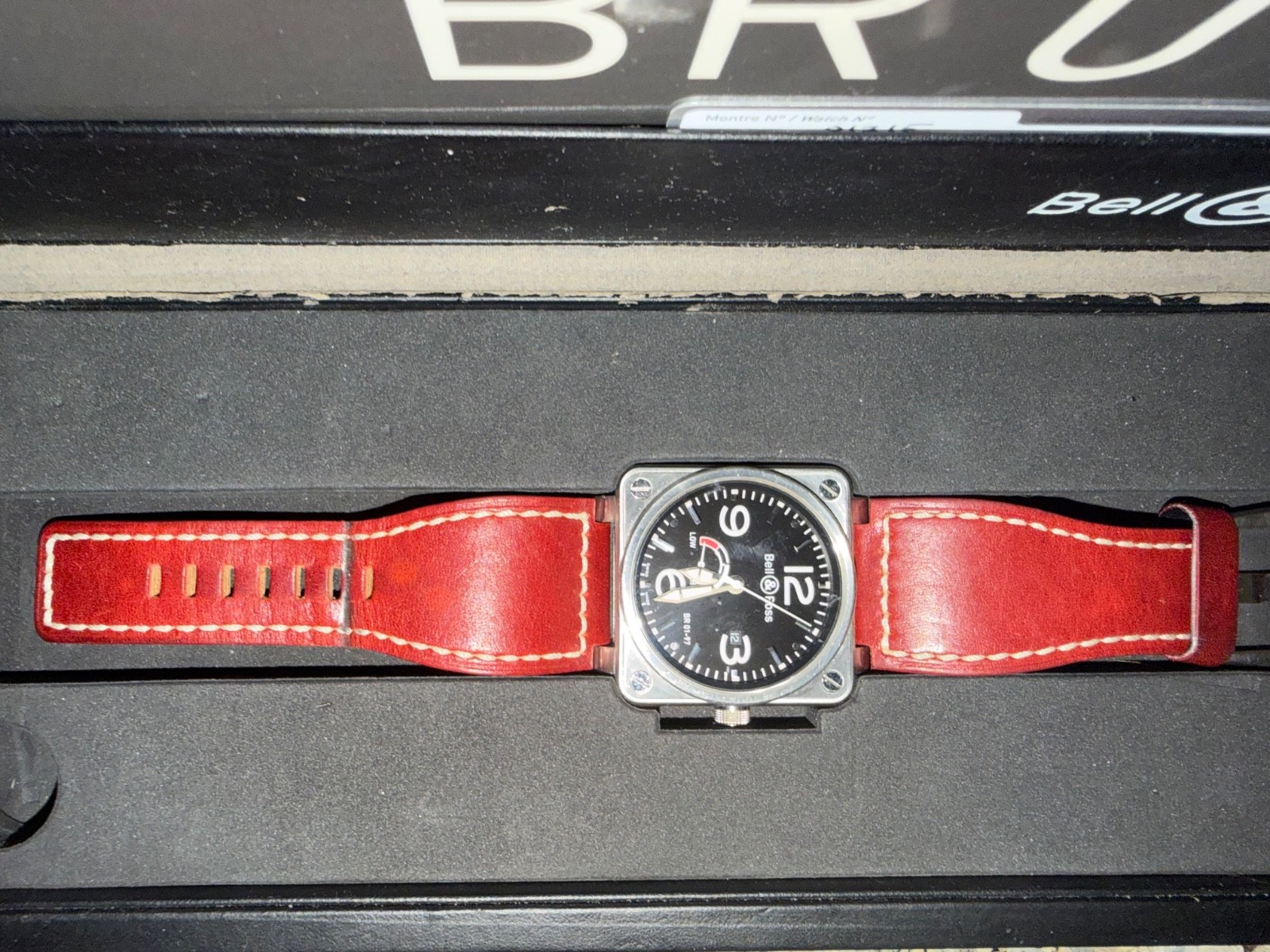 Bell & Ross BR01-97 With Center Seconds, Date & Power Reserve