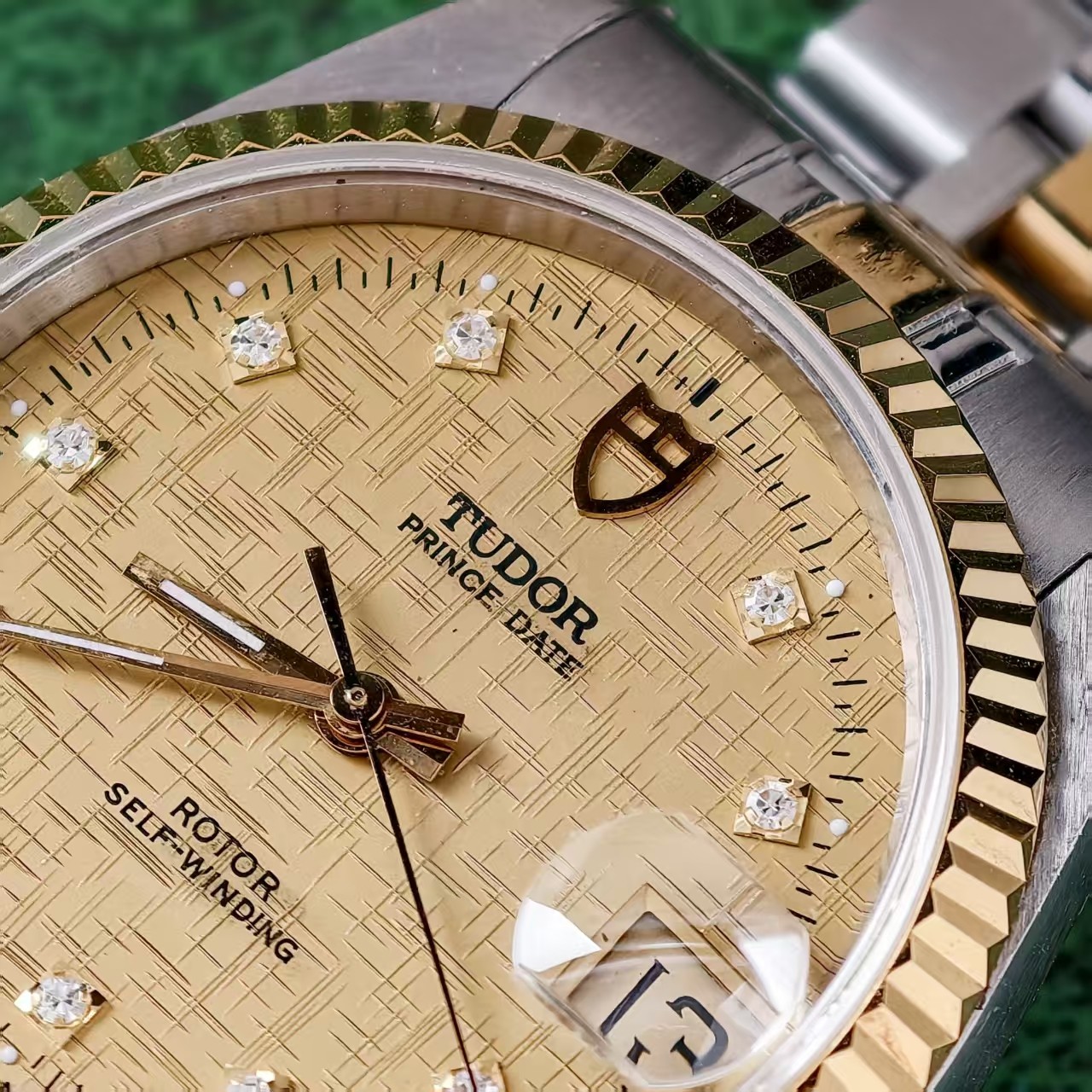 Tudor Champagne Dial Prince Date Men’s Watch Automatic 34mm 74033