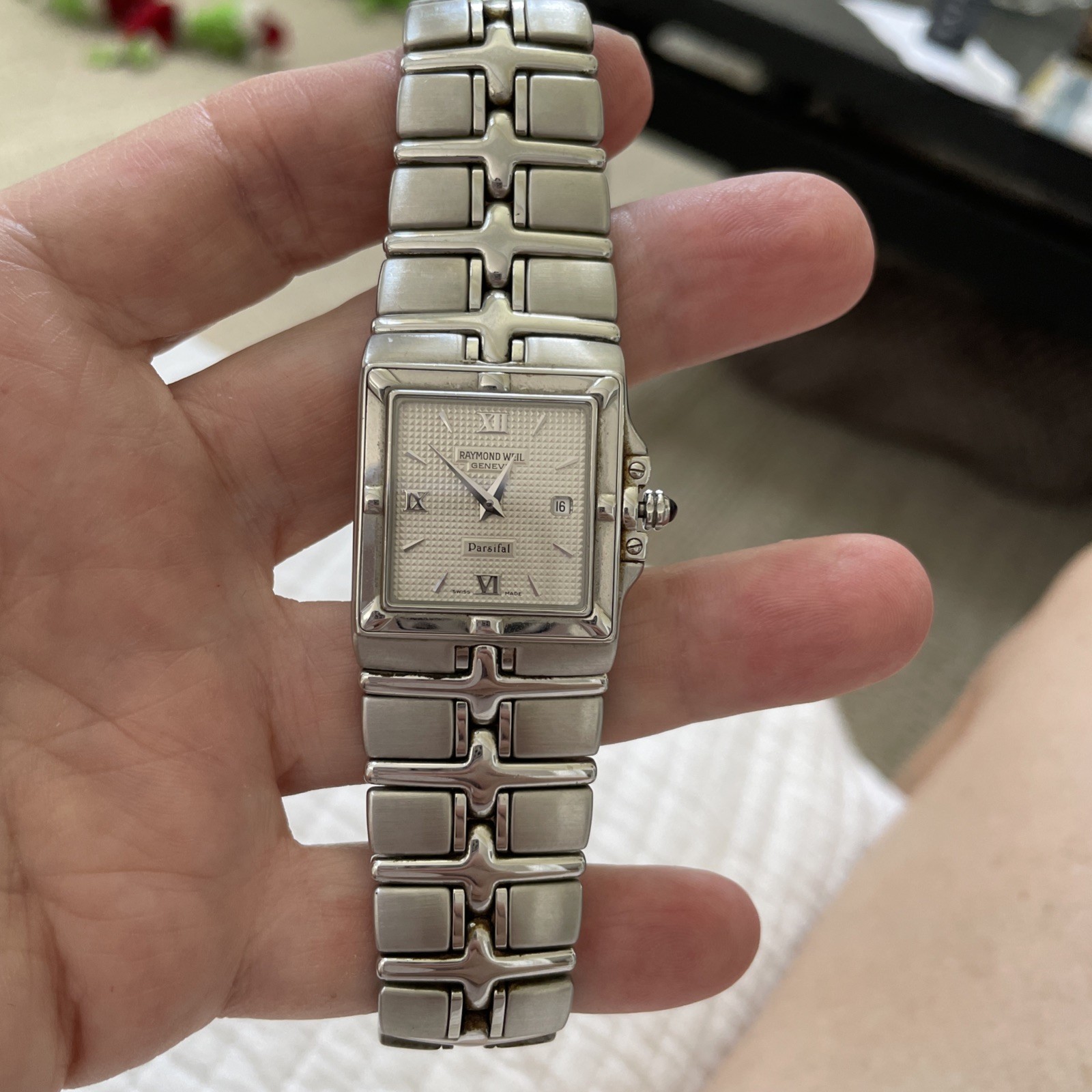 Raymond Weil Parsifal Stainless Steel Quartz Men’s Watch Reference 9391