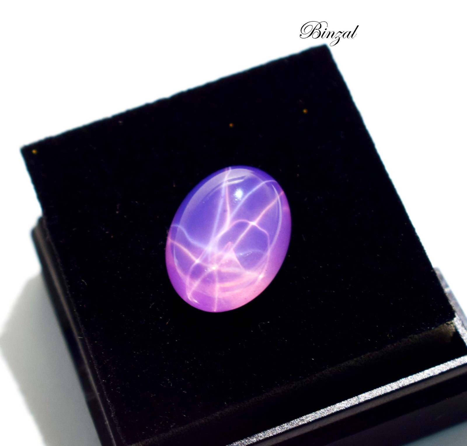 16ct Lavender Pink Purple Star Ruby 6 Ray Star Ruby Cabochon Star Loose Gemstone