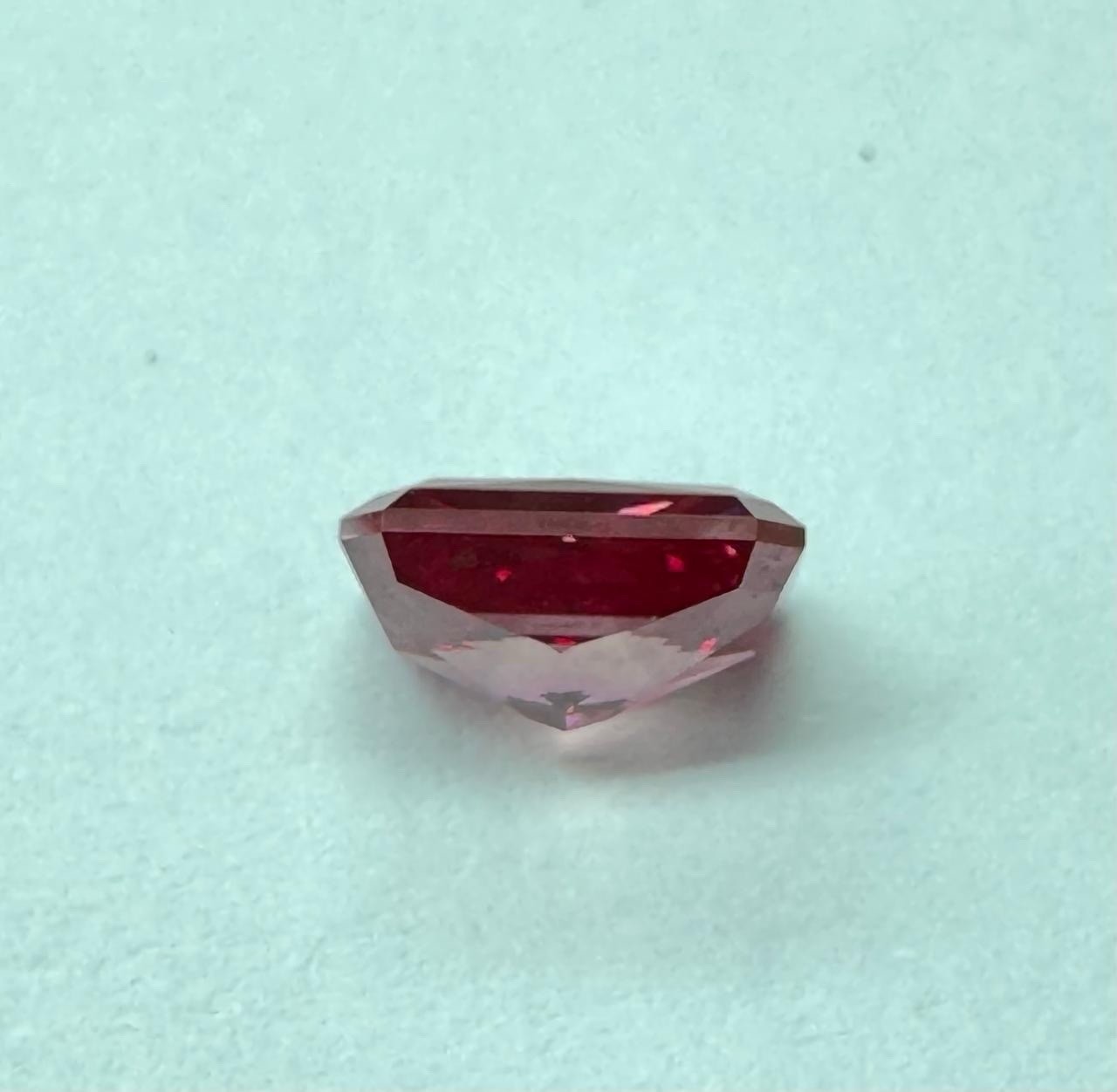 Diamond Fancy Red Lab Grown 1.105ct