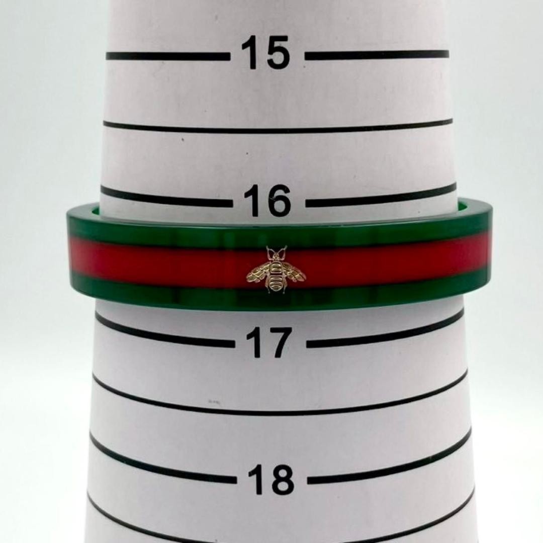 890 Rare new battery GUCCI 143.5 Sherry Line wristwatch bangle