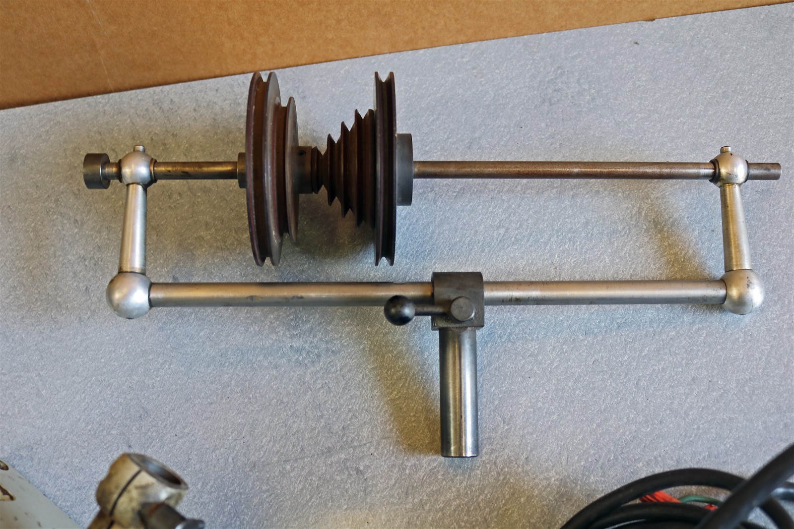 Levin Lathe Countershaft, Base, DC Motor W/ Variable Speed Drive Unit – – E3039
