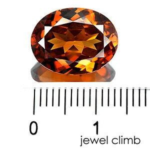 Unheated Orange Zircon Gemstone Loose 7.14CT Beautiful Genuine Gemstone