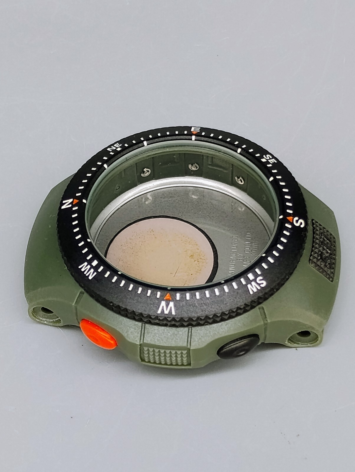 5.11 Tactical Series Watch Parts Case Only model 59245 Green with Compass Bezel
