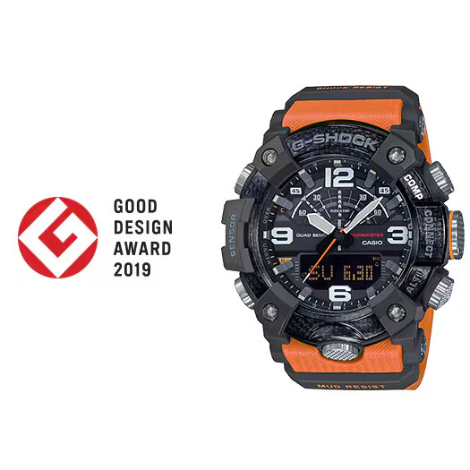 Casio G-Shock MUDMASTER Carbon Core Mud-Resistant Outdoors Mens Watch GGB100-1A9