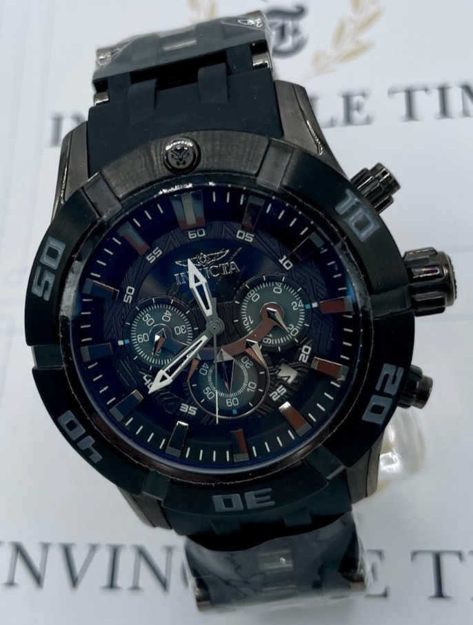 Invicta Marvel Black Panther Men’s Watch 50mm Blk/Gunmetal 26749 Limited to 3000