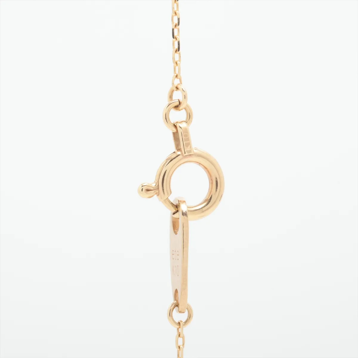 ete diamond Necklace K10(YG) 0.5g 0.02
