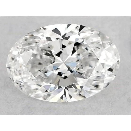 4 Carats Oval Natural Earth Mined Diamond Loose F Vs1 Very Good Cut
