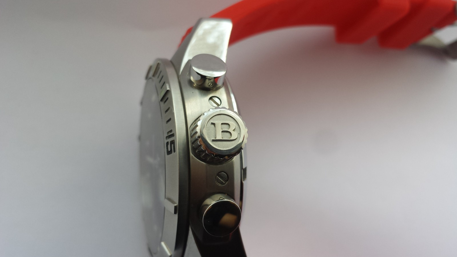 MENS BURBERRY BU7404 Analog-Digital Multi-Function Gents Swiss Made Watch Boxed